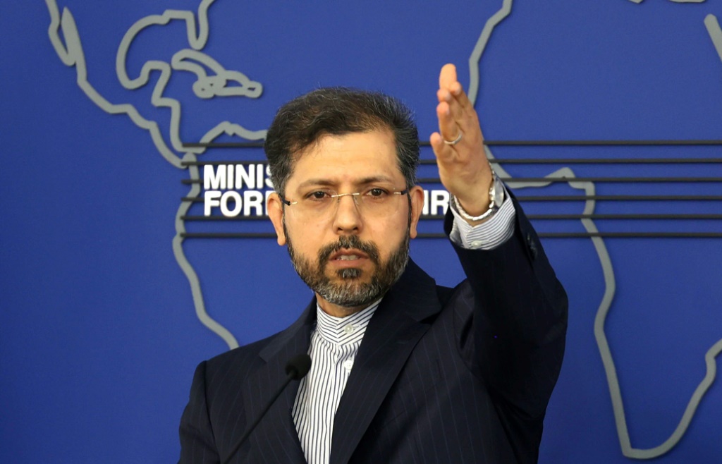 المتحدث باسم وزارة الخارجية الإيرانية سعيد خطيب زاده (أ ف ب)
