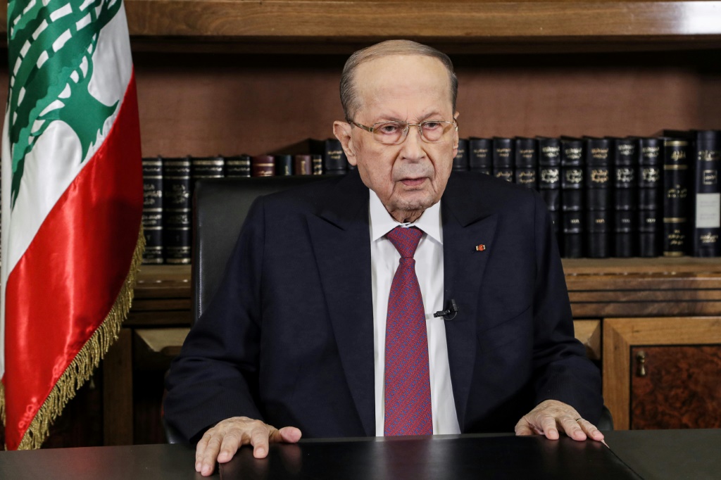 الرئيس اللبناني ميشال عون (أ ف ب)