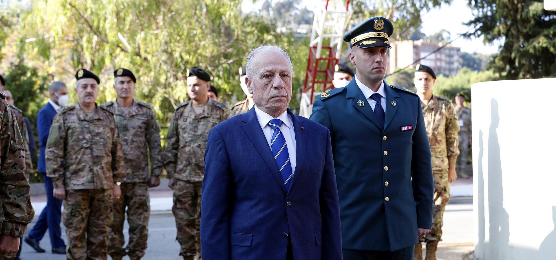 وزير الدفاع الوطني اللبناني موريس سليم (موقع وزارة الدفاع اللبناني)