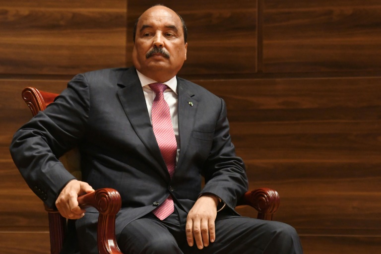 الرئيس الموريتاني السابق محمد ولد عبد العزيز (ا ف ب)