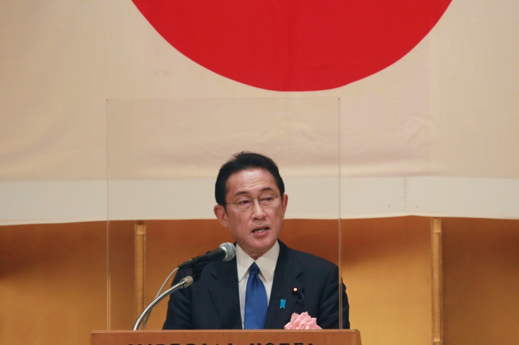 رئيس الوزراء الياباني فوميو كيشيدا (ا ف ب) 