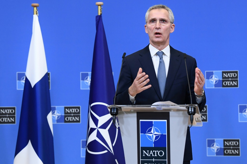 ينس ستولتنبرج الأمين العام لحلف شمال الأطلسي "الناتو" (أ ف ب)