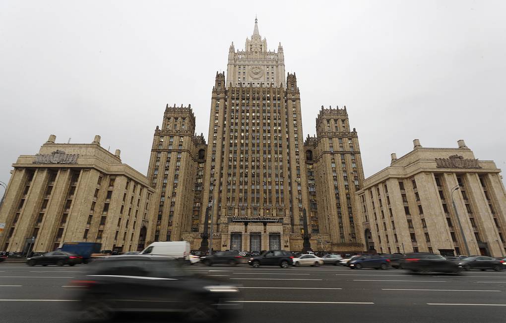 مبنى وزارة الخارجية الروسية (تاس)