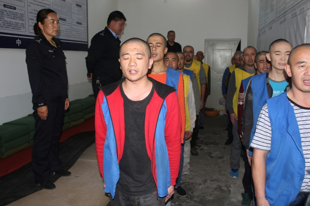 بكين متهمة بسجن أكثر من مليون من الأويغور والأقليات المسلمة الأخرى في شينجيانغ (ا ف ب)