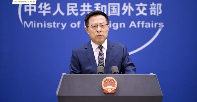 المتحدث باسم وزارة الخارجية الصينية، تشاو ليجيان (تويتر)