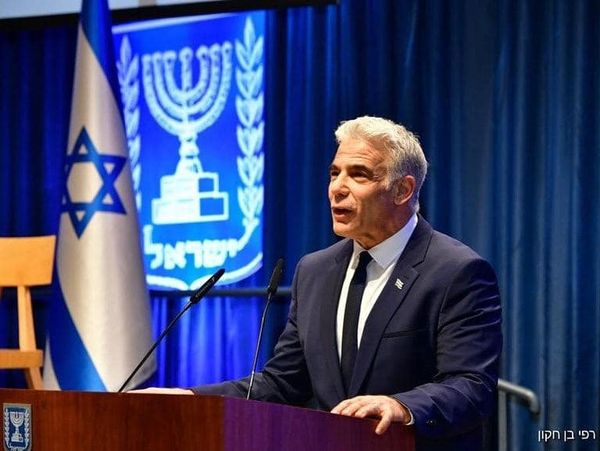  وزير الخارجية الإسرائيلي يائير لابيد (موقع وزارة الخارجية الاسرائلي ))
