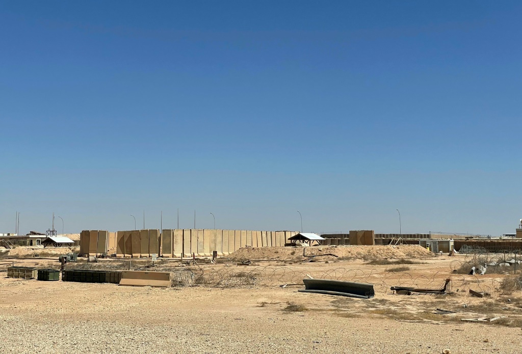 صورة لقاعدة عين الأسد في محافظة الأنبار غرب العراق بتاريخ 8 تموز/يوليو 2021 (ا ف ب)