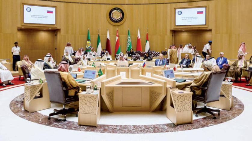 جانب من الاجتماع الوزاري الخليجي - الروسي في الرياض الأربعاء (أ.ف.ب)