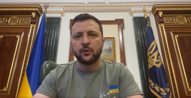 الرئيس الأوكراني فولوديمير زيلينسكي (فيسبوك