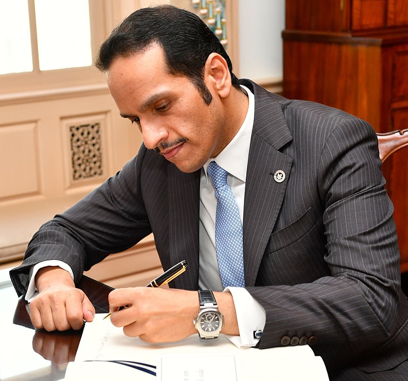 لشيخ محمد بن عبد الرحمن آل ثاني نائب رئيس مجلس الوزراء وزير الخارجية القطري  (ويكيبيديا)