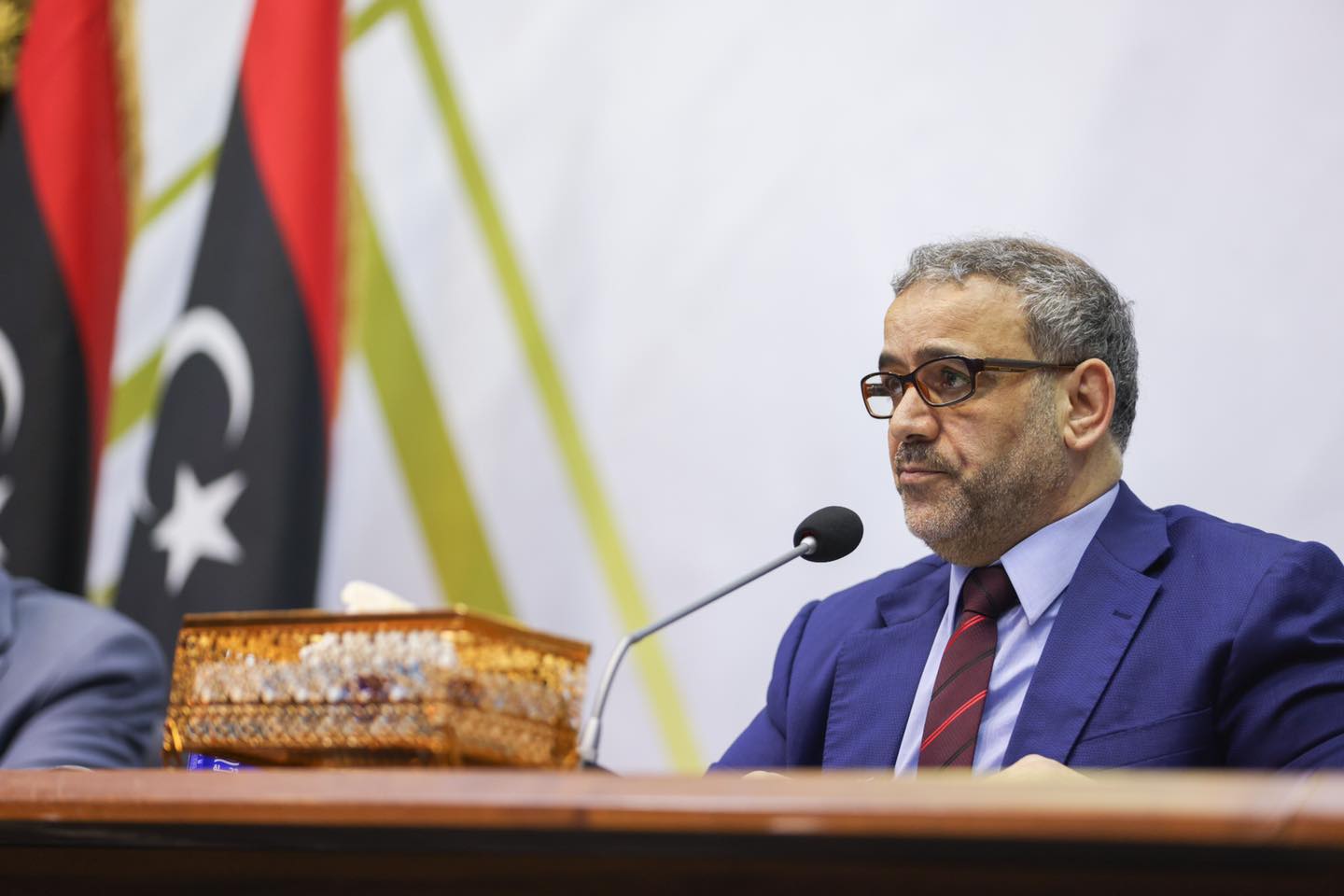 رئيس المجلس الأعلى للدولة في ليبيا خالد المشري (المجلس الأعلى الليبي)