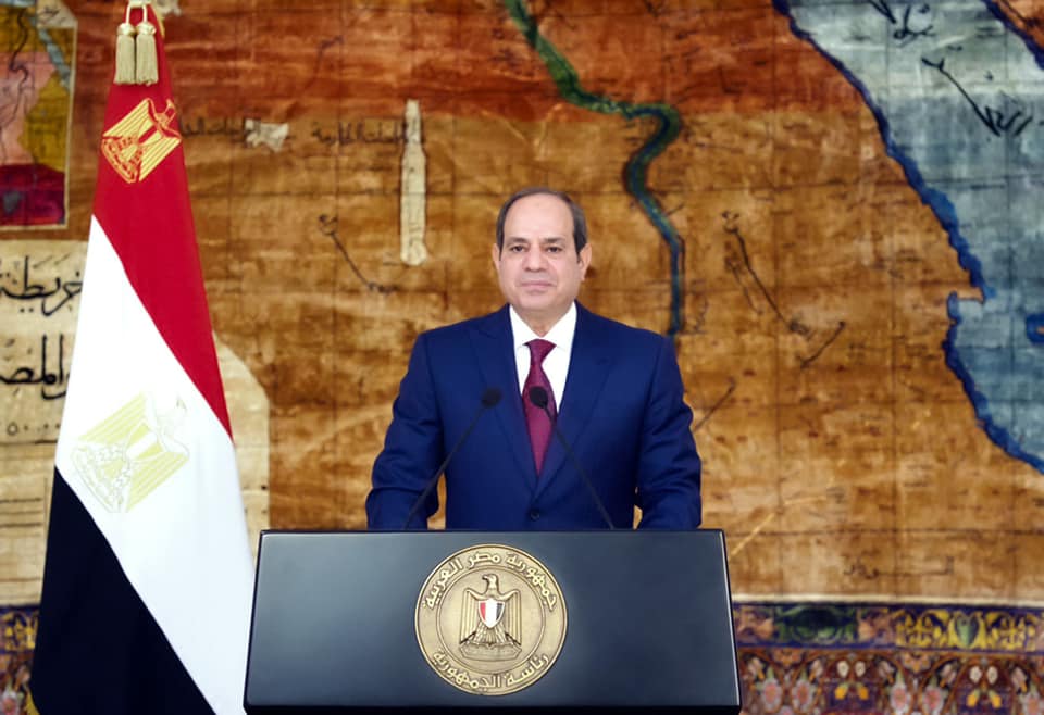 الرئيس المصري عبد الفتاح السيسي (الرئاسة المصرية)