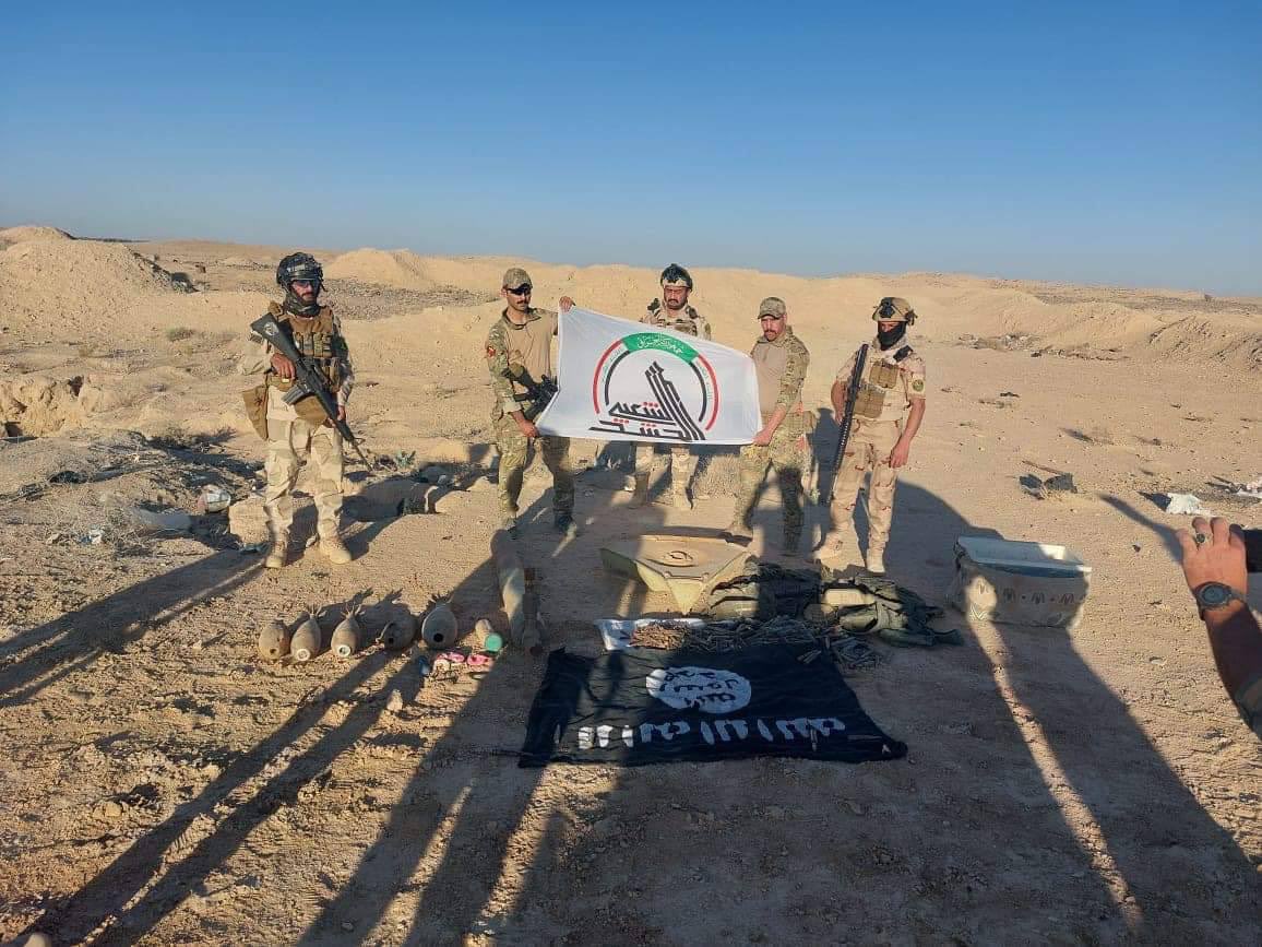 صورة لعملية ظبط خلية تابعى لداعش (الحشد الشعبي )