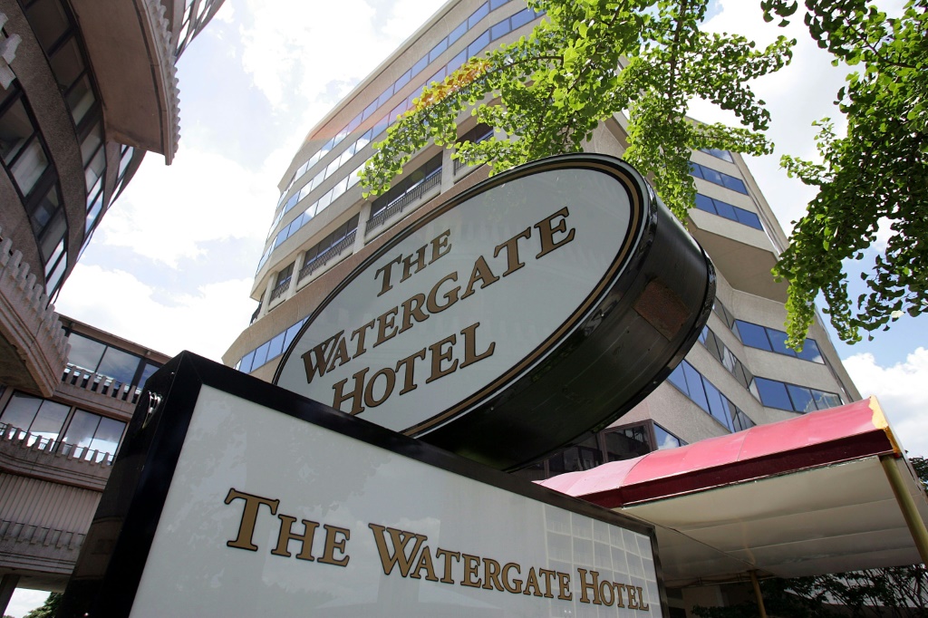 فندق ومبنى المكاتب Watergate في واشنطن العاصمة (أ ف ب)