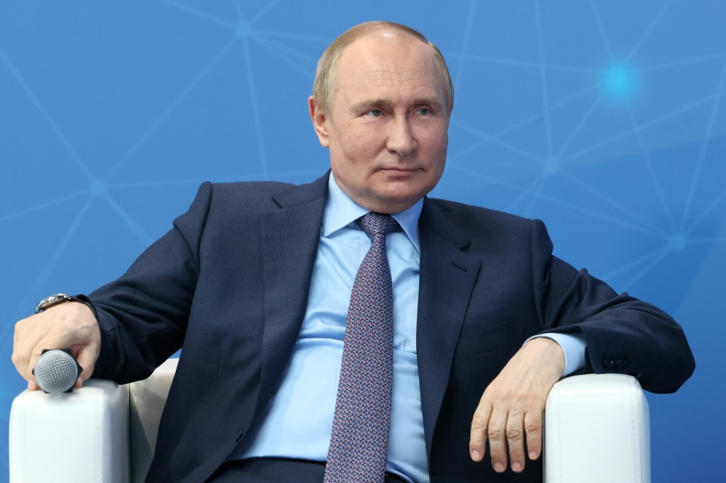 أجل الكرملين الاتصال الهاتفي السنوي المباشر بين بوتين والشعب الروسي إلى موعد لاحق دون تفسير (ا ف ب)