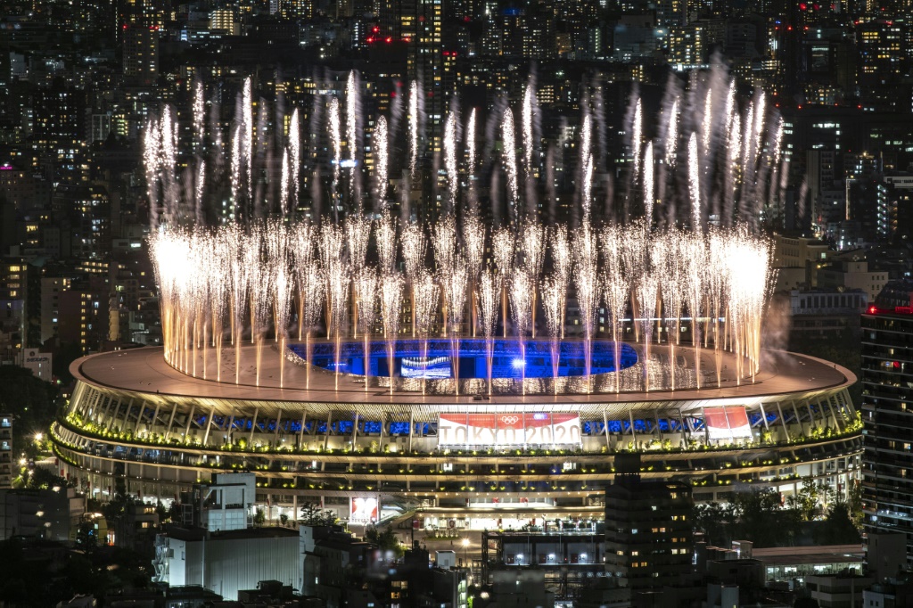 أقيم أولمبياد طوكيو في 2021 بعد أن كان مقررًا في 2020 بسبب جائحة فيروس كورونا (ا ف ب)