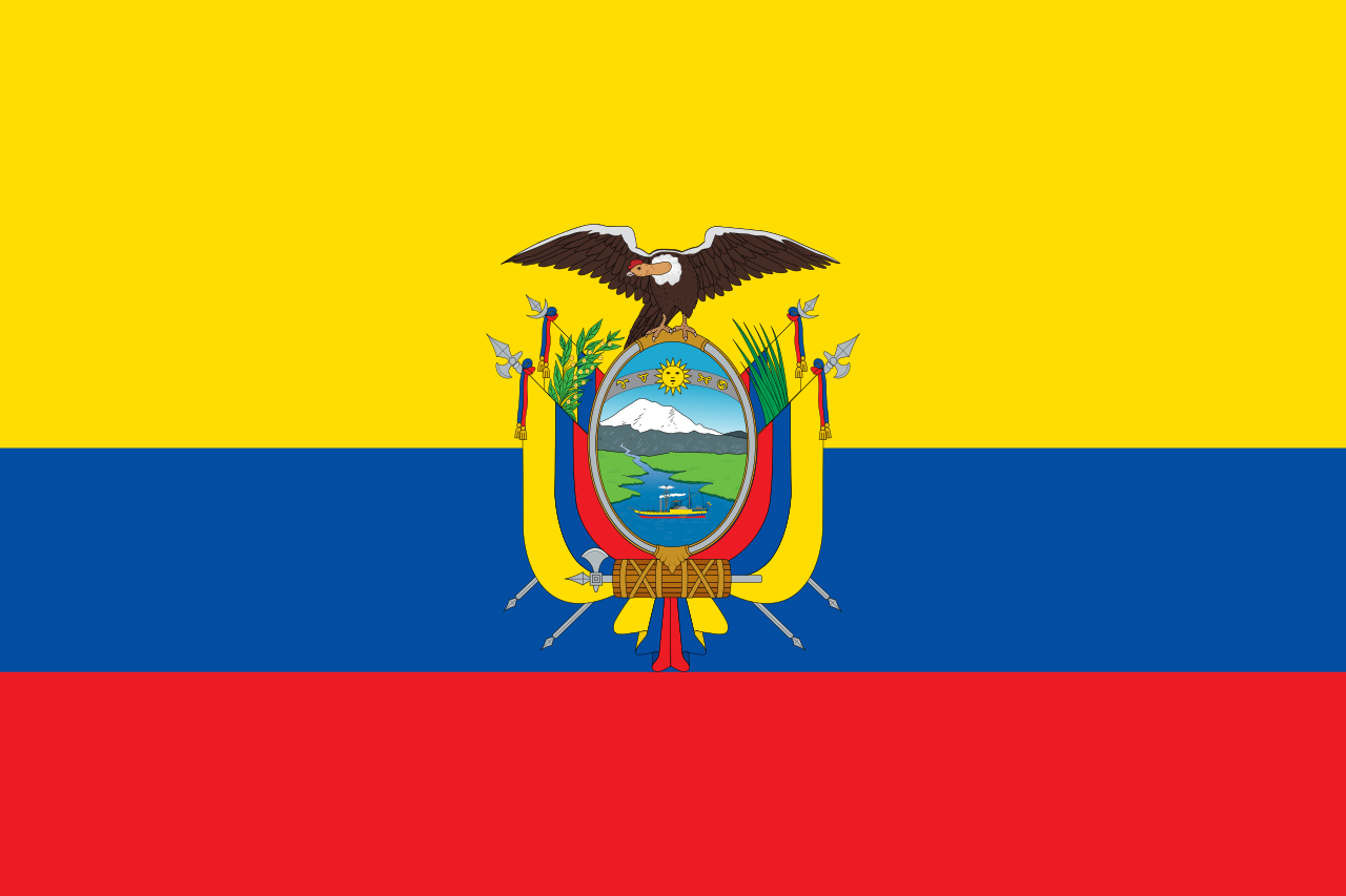 علم الإكوادور (ويكيبيديا)