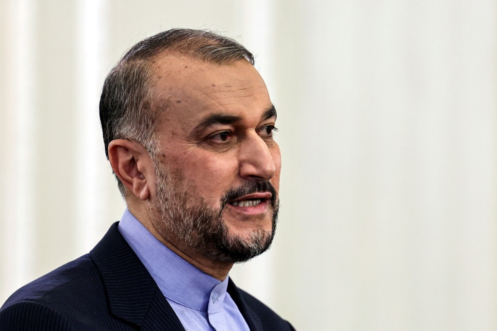 وزیر الخارجیة الإيراني حسین أمیر عبداللهیان (ا ف ب)