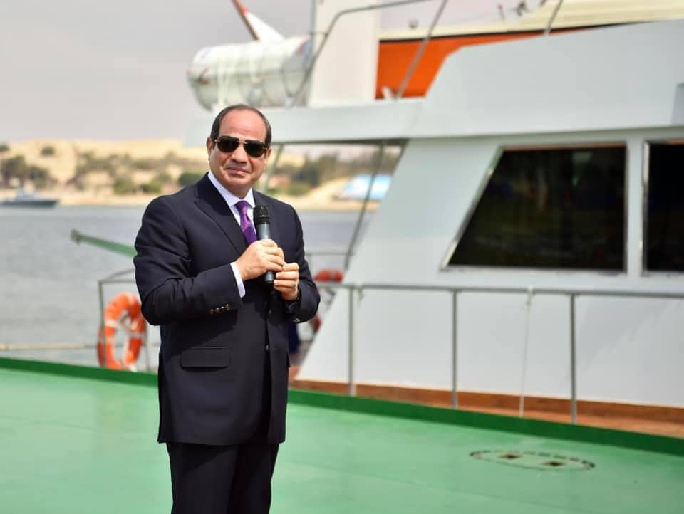 الرئيس المصري عبد الفتاح السيسي (موقع الرئاسة المصرية )