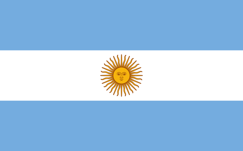 العلم الأرجنتيني (ويكيبيديا)