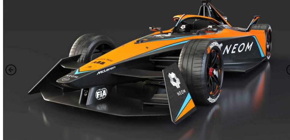 «ماكلارين» تكشف عن أول سيارة فورمولا E باللون البرتقالي