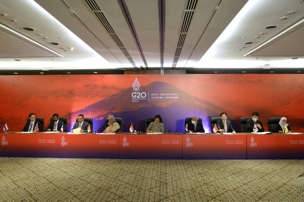 اجتماع مجموعة العشرين في إندونيسيا، في 14 تموز/يوليو 2022(ا ف ب)
