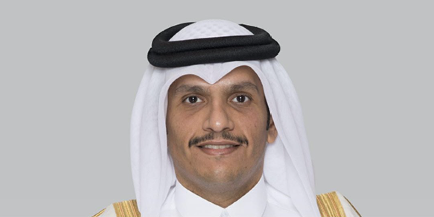 وزير الخارجية القطري محمد بن عبد الرحمن آل ثاني (قنا)