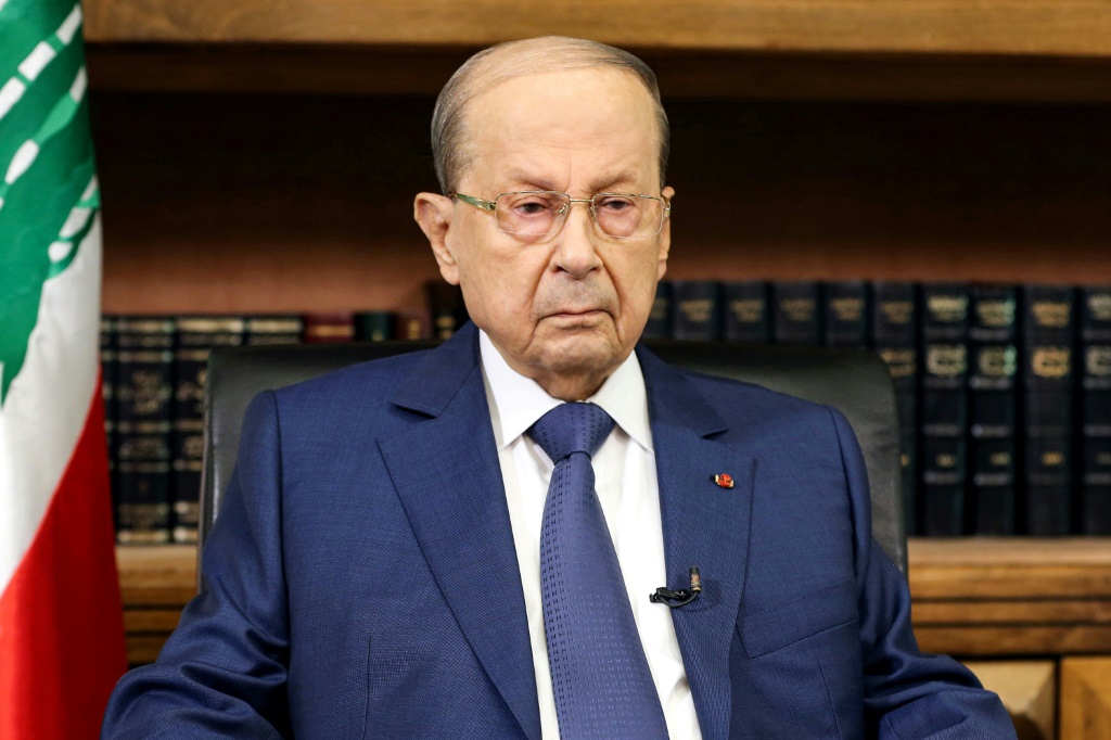 رئيس الجمهورية اللبنانية العماد ميشال عون (ا ف ب)
