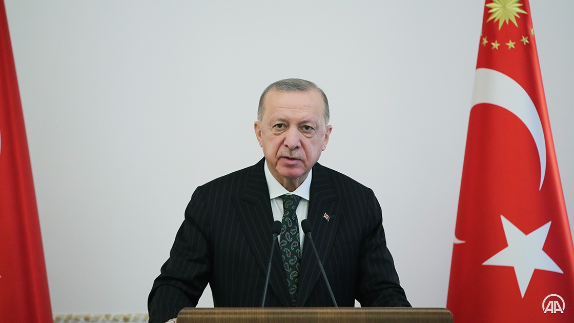 الرئيس التركي رجب طيب أوردغان (الأناضول)