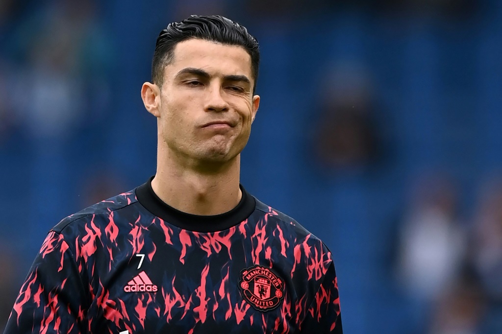 البرتغالي كريستيانو رونالدو نجم مانشستر يونايتد (ا ف ب)