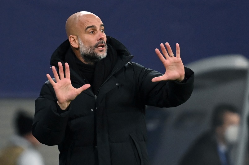 مدرب مانشستر سيتي بيب جوارديولا (د ب أ)