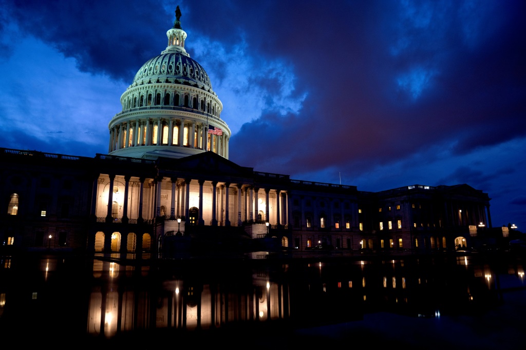مبنى الكونغرس الاميركي في 6 آب/اغسطس 2022 في واشنطن (ا ف ب)