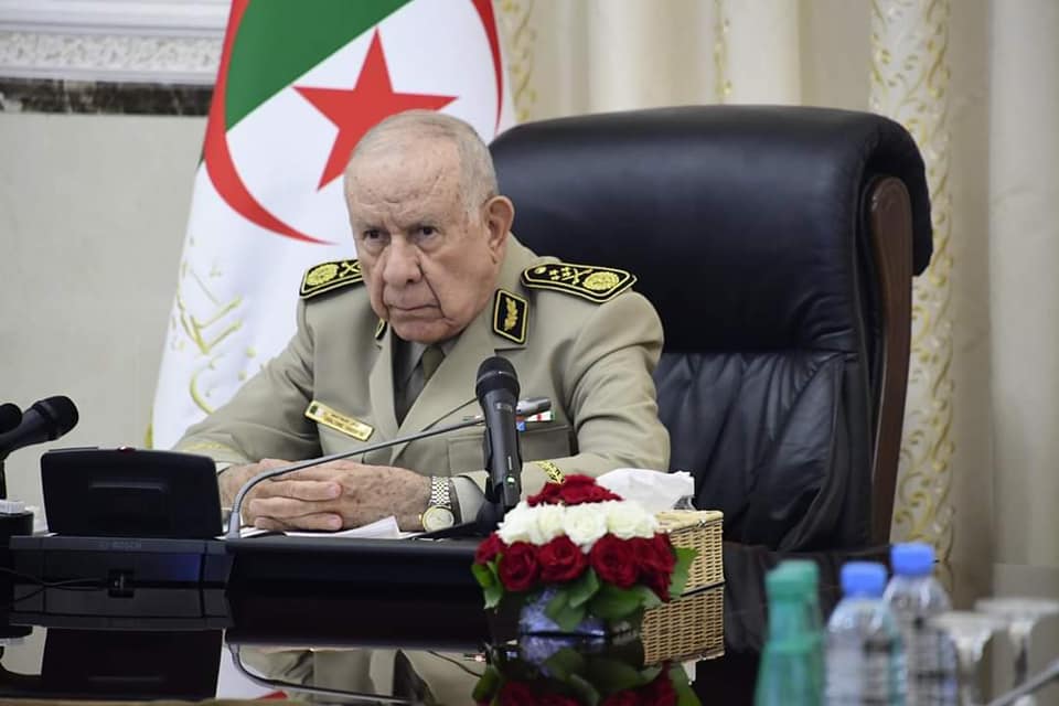 الفريق أول السعيد شنقريحة، رئيس أركان الجيش الجزائري (الدفاع الجزائرية)
