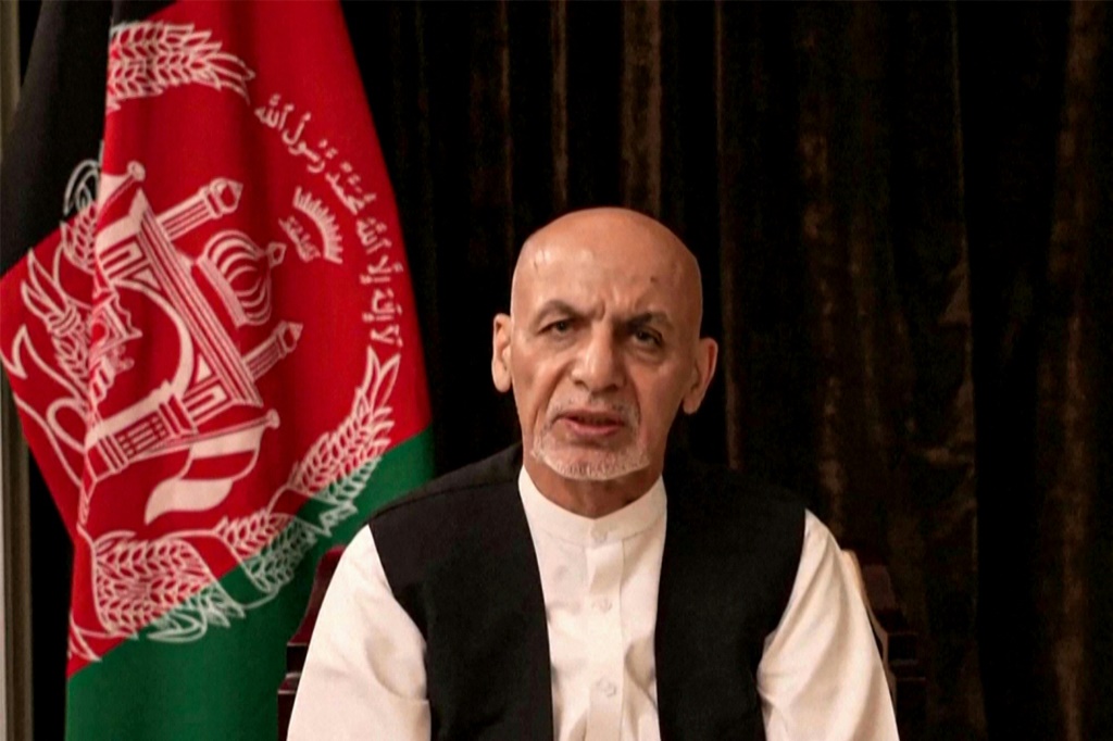 الرئيس الأفغاني السابق، أشرف غني (ا ف ب)