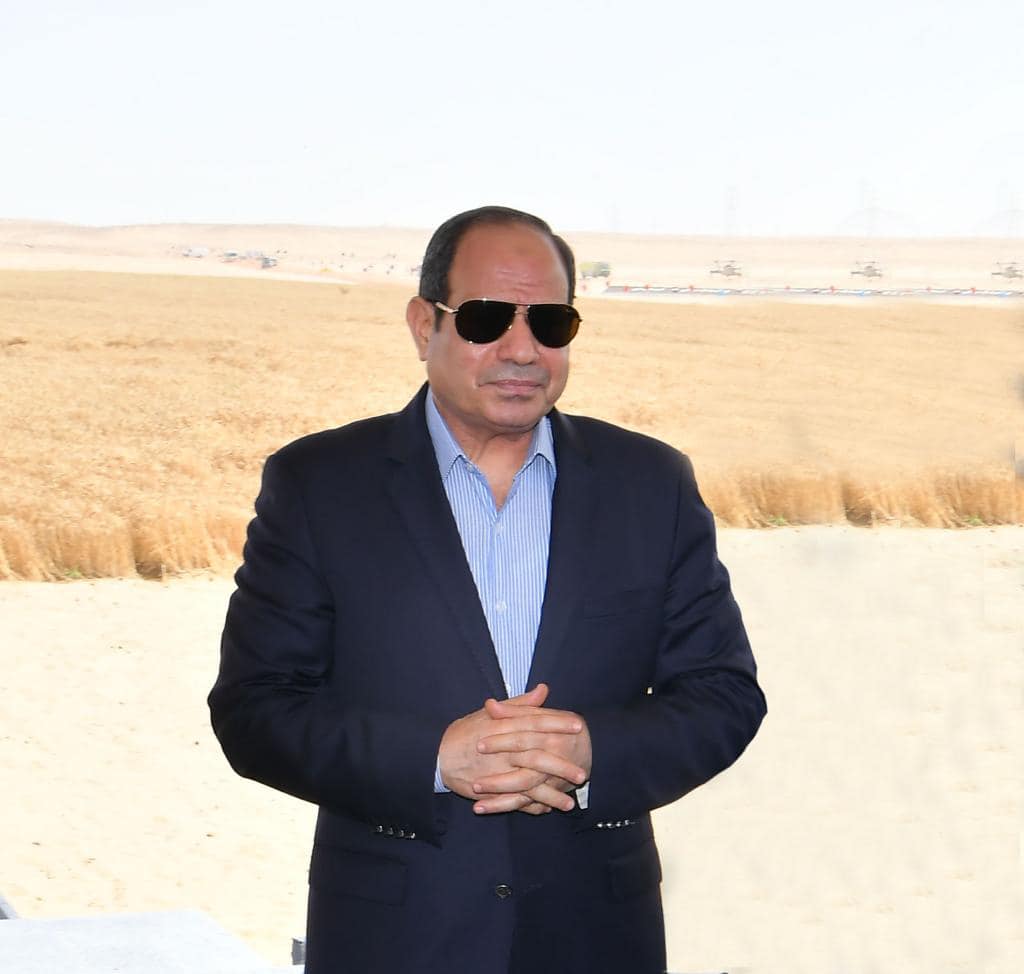 الرئيس المصري عبد الفتاح السيسي (الرئاسة المصرية)