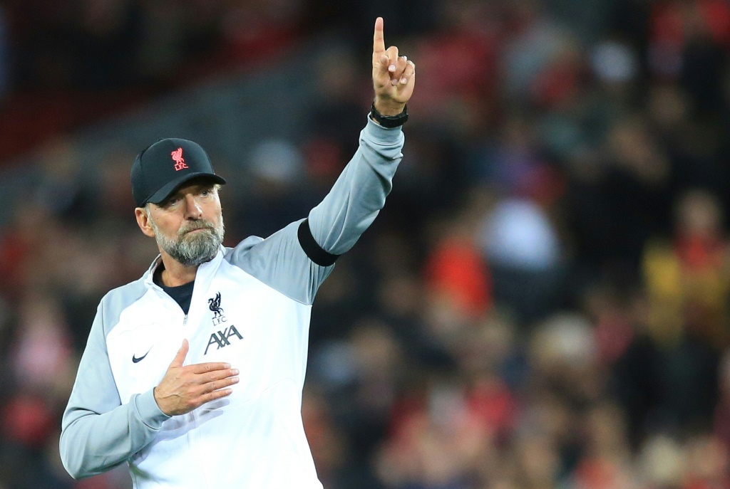 الالماني يورغن كلوب مدرب ليفربول (ا ف ب)