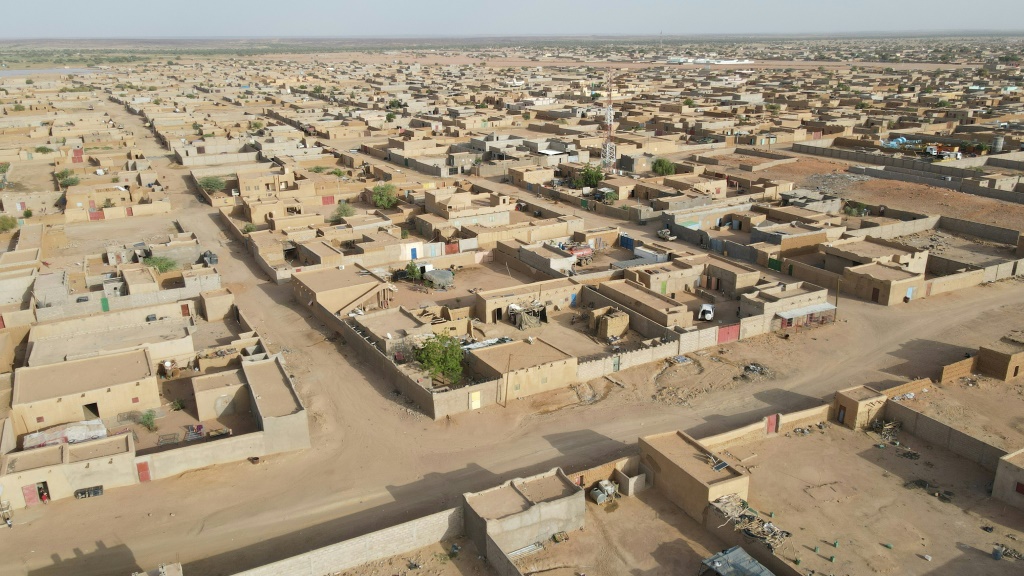 مدينة كيدال في شمال مالي في 27 آب/أغسطس 2022 (أ ف ب)