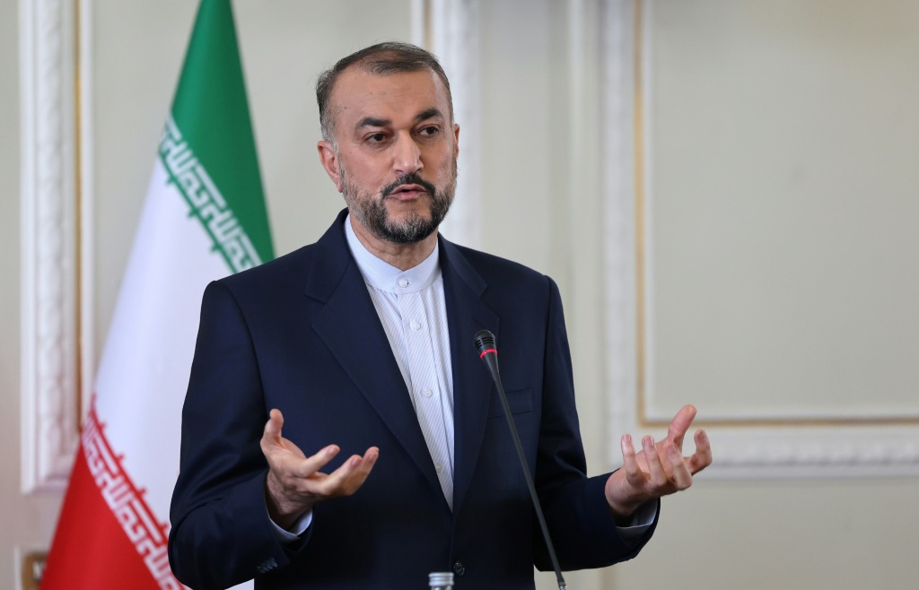 وزير الخارجية الإيراني حسين أمير عبد اللهيان (ا ف ب)