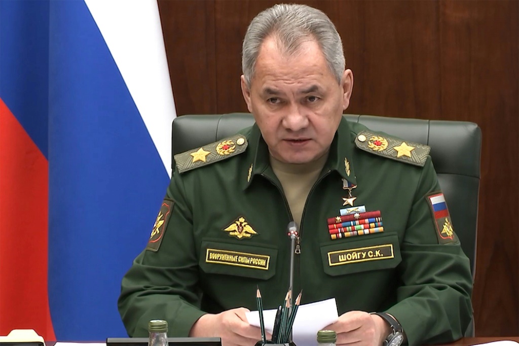 وزير الدفاع الروسي سيرجي شويجو (ا ف ب)