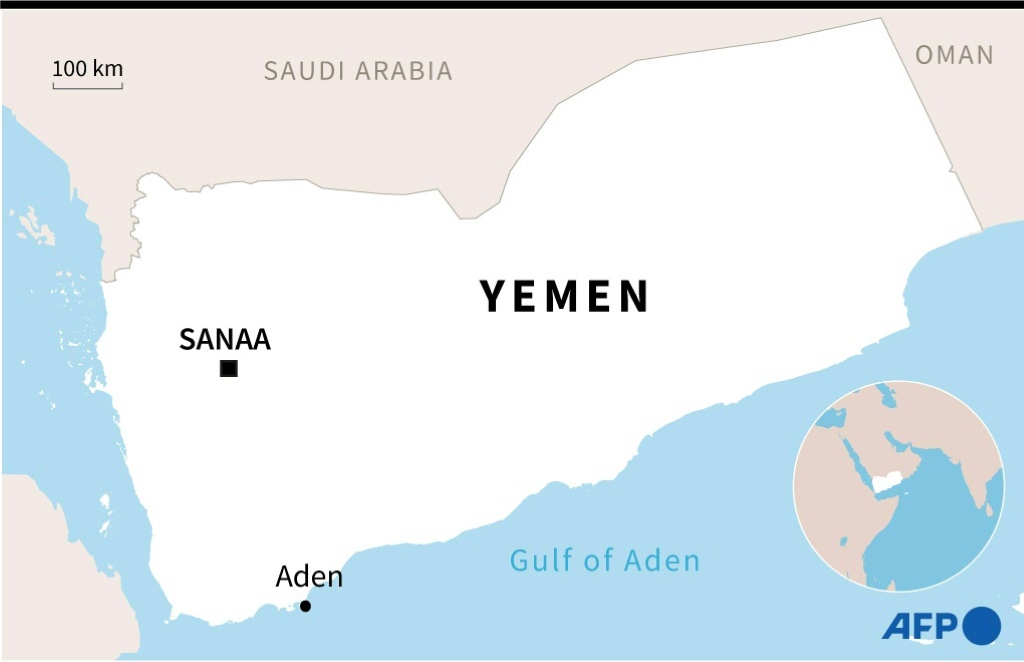 صورة لخريطة اليمن (ا ف ب)