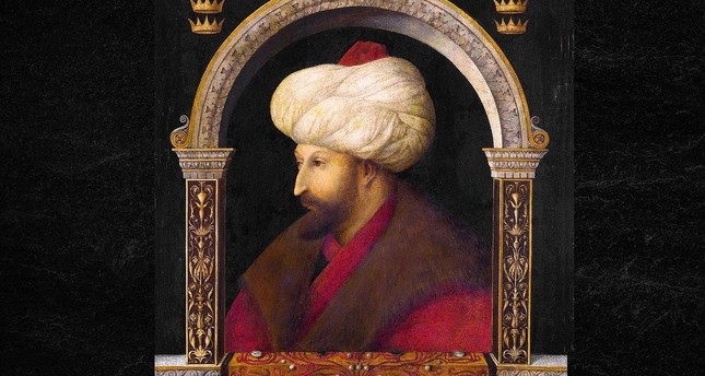 السلطان محمد الفاتح، رسم غنتيلي بلليني، 1480 (ديلي صباح)