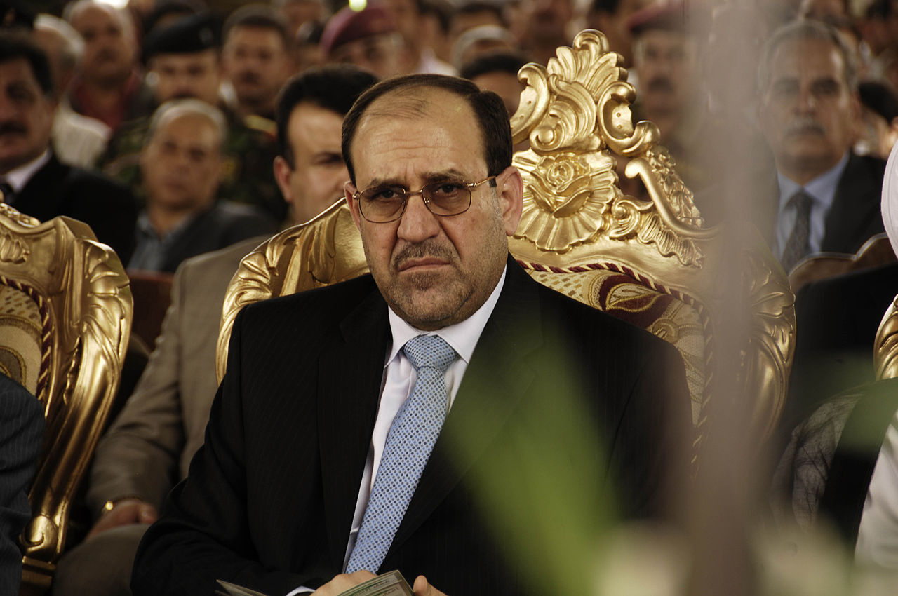  زعيم حزب الدعوة الإسلامية في العراق، رئيس ائتلاف دولة القانون النيابية نوري المالكي (ويكيبيديا)