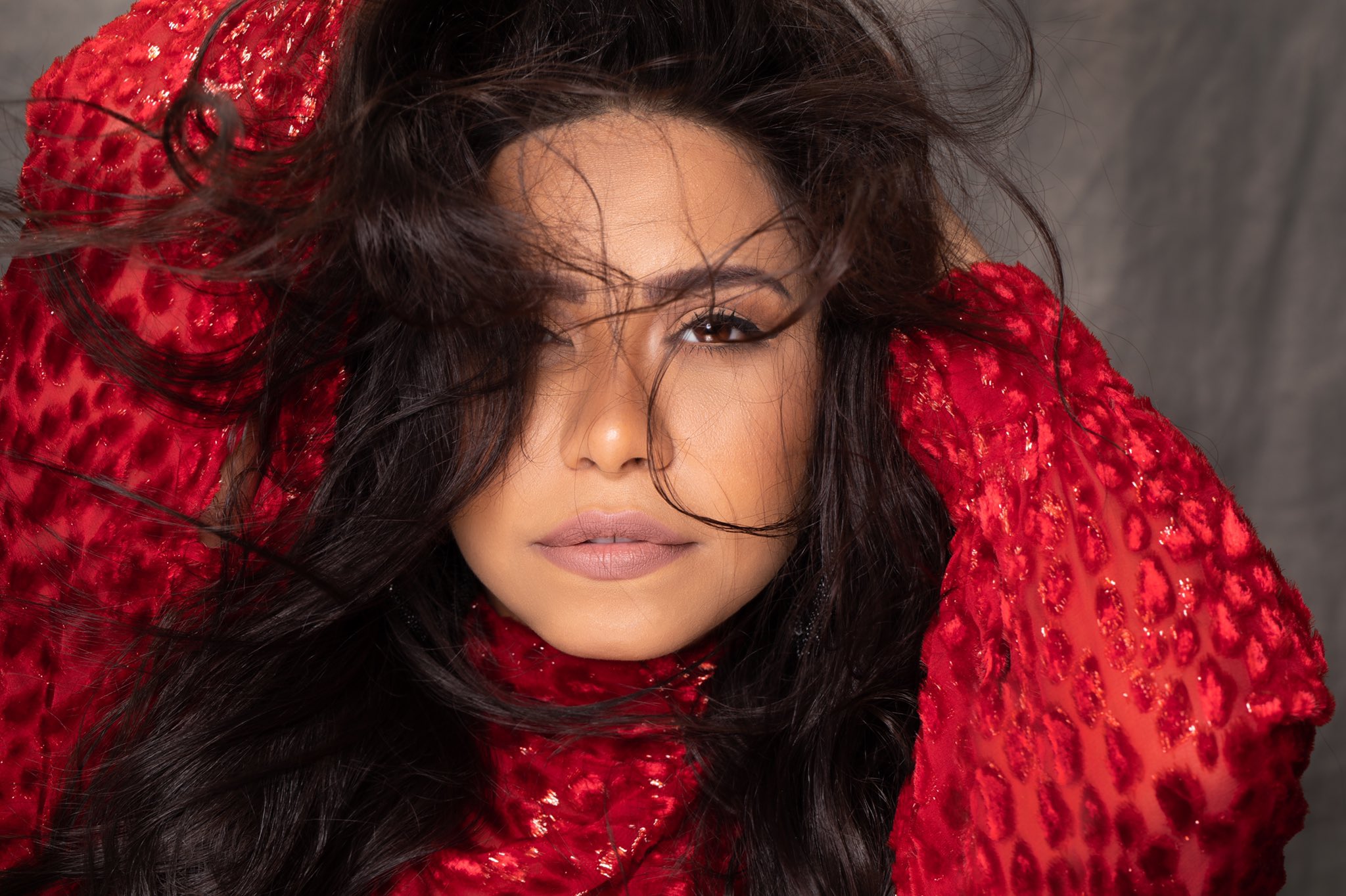  الفنانة شيرين عبد الوهاب (تويتر)