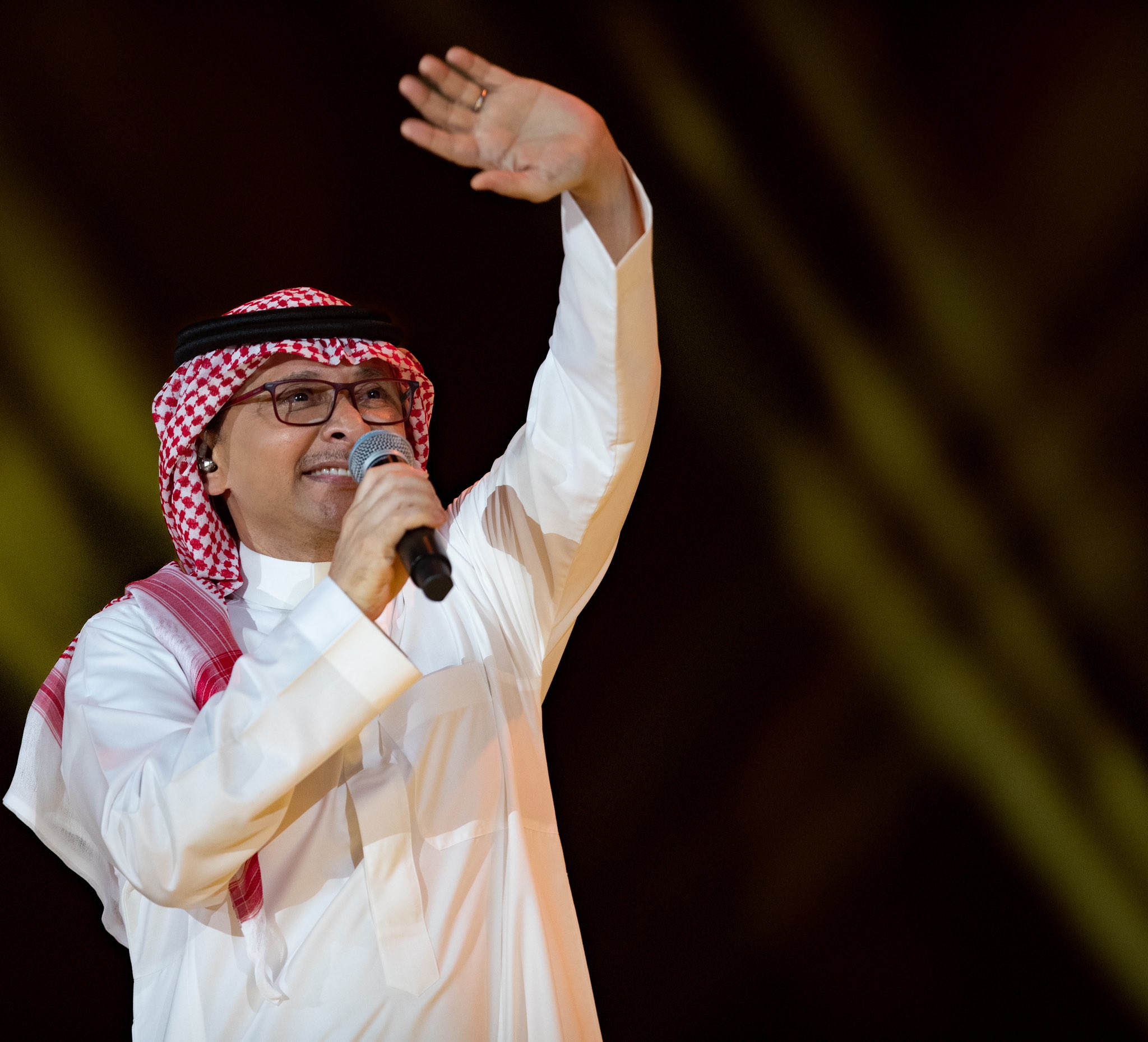  الفنان السعودي عبد المجيد عبد الله (تويتر)