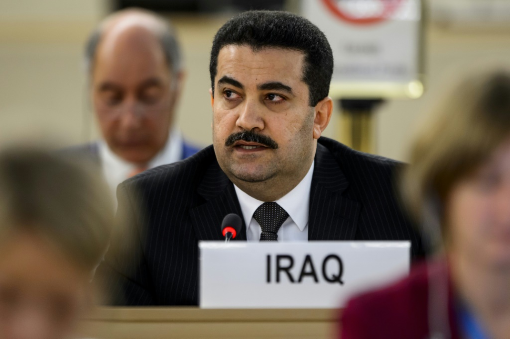 رئيس مجلس الوزراء العراقي محمد شياع السوداني (ا ف ب)