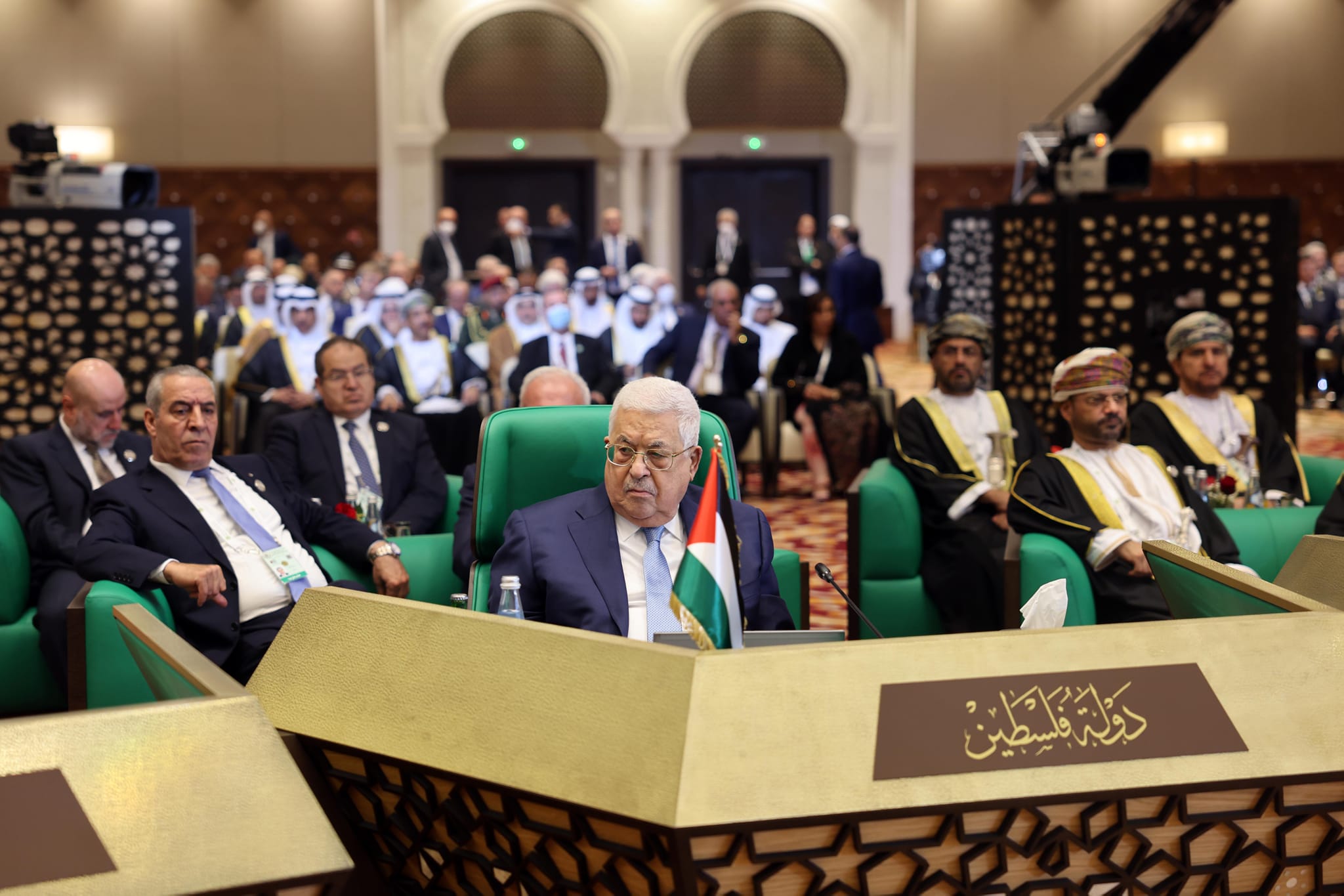 الرئيس الفلسطيني محمود عباس (من صفحته على الفيس بوك)