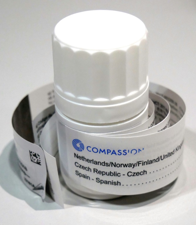 صورة من شركة "كومباس باثوايز" الناشئة لدواء "كومب360" القائم على السيلوسيبين والذي تجرى عليه راهناً تجارب سريرية لعلاج الاكتئاب (ا ف ب)
