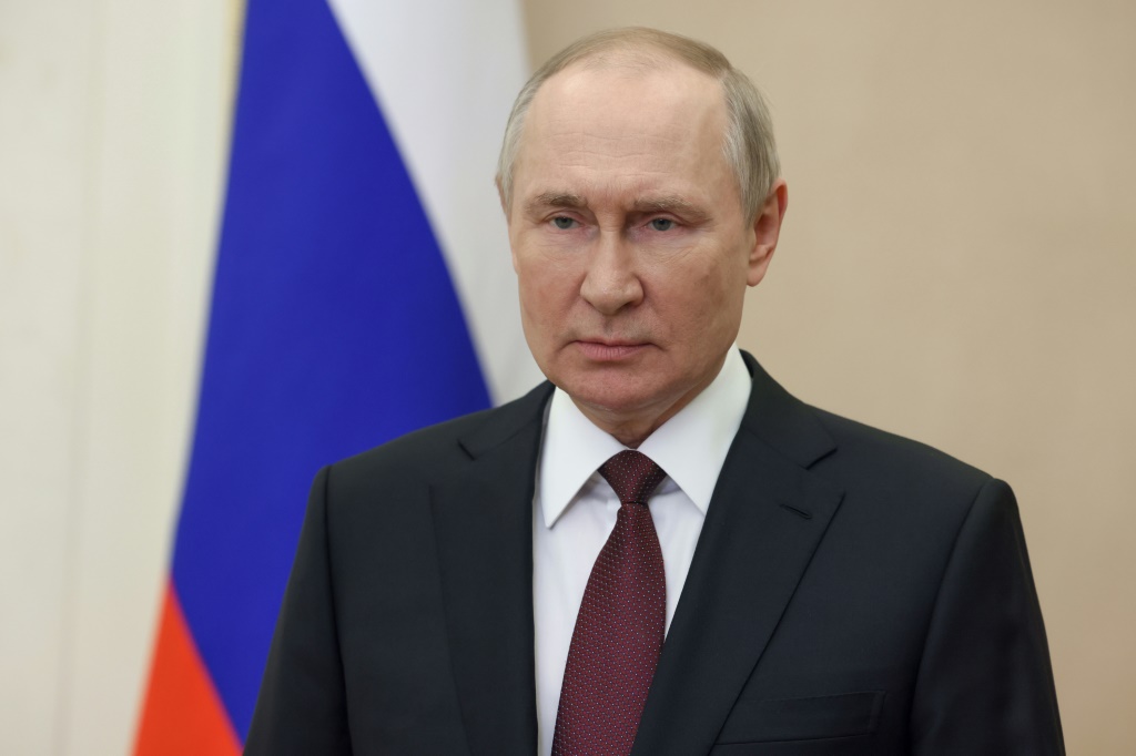 الرئيس الروسي فلاديمير بوتين في موسكو في العاشر من تشرين الثاني/نوفمبر 2022 (ا ف ب)