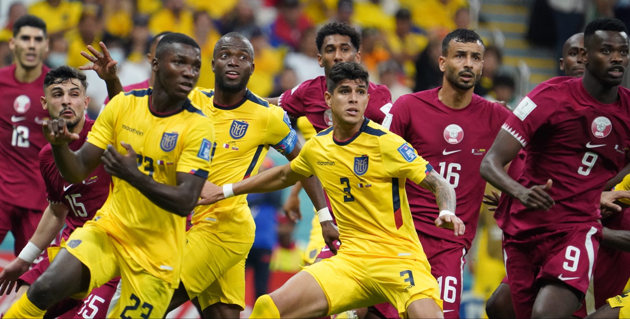 بهذه النتيجة يحصد المنتخب الإكوادوري أول ثلاث نقاط في المجموعة (قنا)