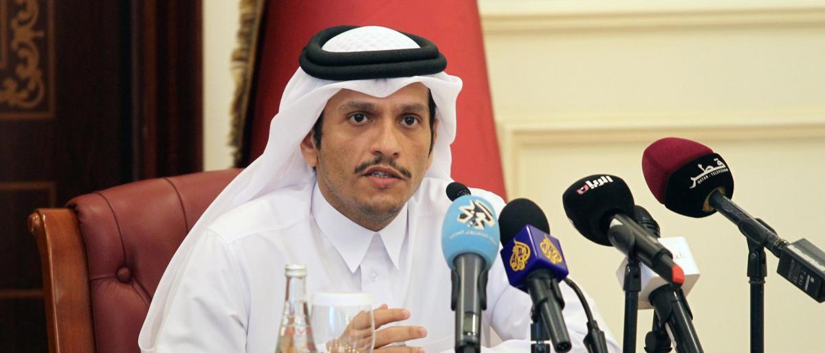 وزير الخارجية القطري الشيخ محمد بن عبد الرحمن (الخليج أونلاين)